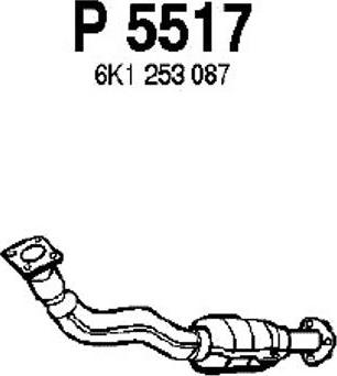 Fenno P5517 - Труба выхлопного газа autosila-amz.com