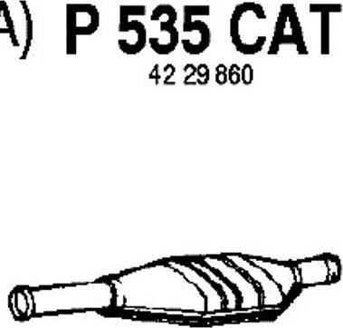 Fenno P535CAT - Катализатор autosila-amz.com