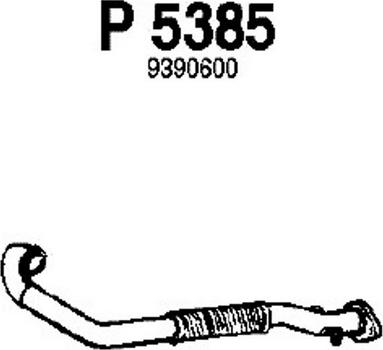 Fenno P5385 - Труба выхлопного газа autosila-amz.com