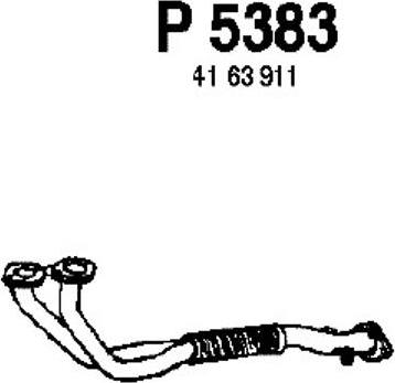 Fenno P5383 - Труба выхлопного газа autosila-amz.com