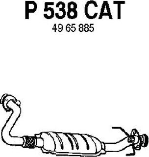 Fenno P538CAT - Катализатор autosila-amz.com