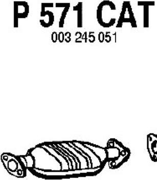Fenno P571CAT - Катализатор autosila-amz.com