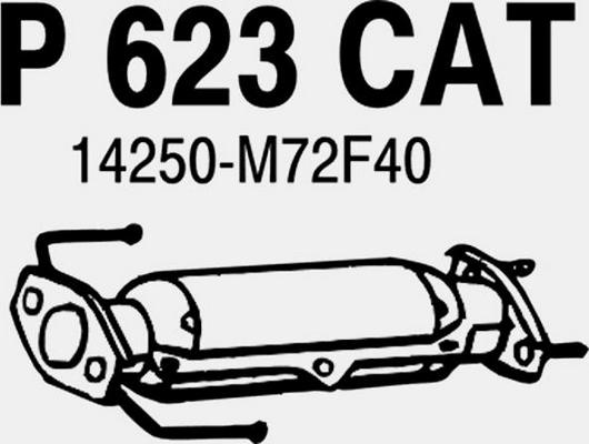 Fenno P623CAT - Катализатор autosila-amz.com