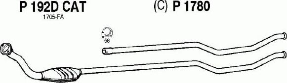 Fenno P192DCAT - Катализатор autosila-amz.com