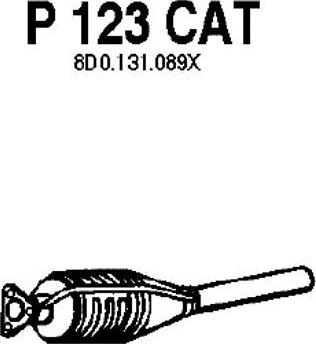 Fenno P123CAT - Катализатор autosila-amz.com