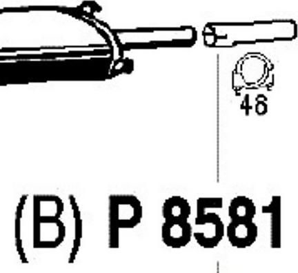 Fenno P8581 - Труба выхлопного газа autosila-amz.com