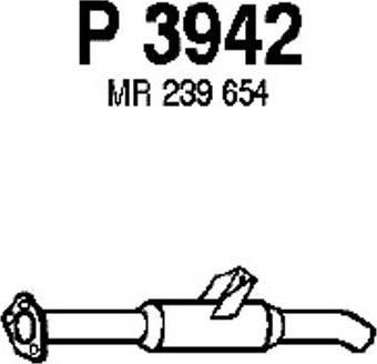 Fenno P3942 - Глушитель выхлопных газов, конечный autosila-amz.com