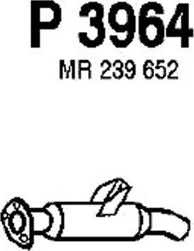 Fenno P3964 - Глушитель выхлопных газов, конечный autosila-amz.com