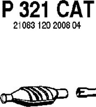 Fenno P321CAT - Катализатор autosila-amz.com