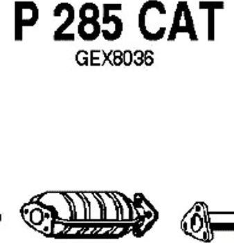 Fenno P285CAT - Катализатор autosila-amz.com