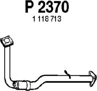 Fenno P2370 - Труба выхлопного газа autosila-amz.com