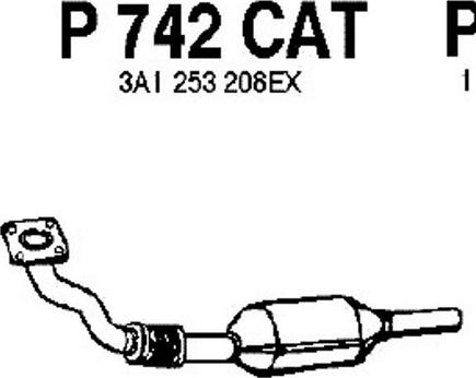 Fenno P742CAT - Катализатор autosila-amz.com