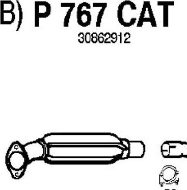 Fenno P767CAT - Катализатор autosila-amz.com