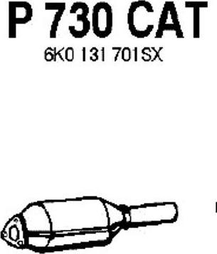 Fenno P730CAT - Катализатор autosila-amz.com