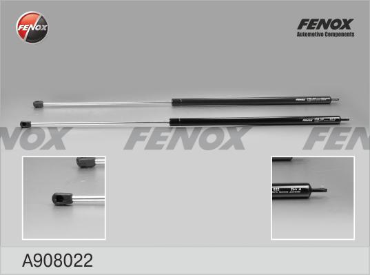 Fenox A908022 - Газовая пружина, капот autosila-amz.com