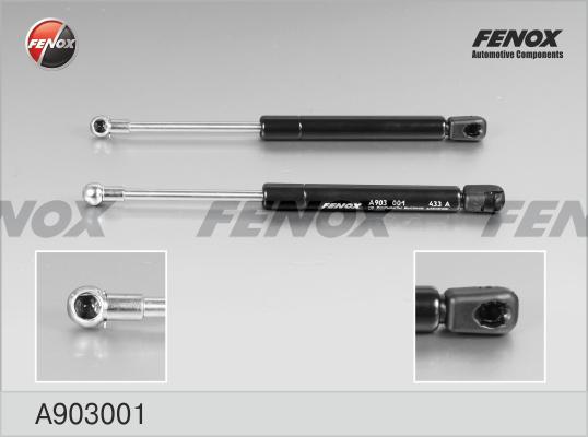 Fenox A903001 - амортизатор багажника! без спойлера\ Audi 80/90 B3 86-91 autosila-amz.com