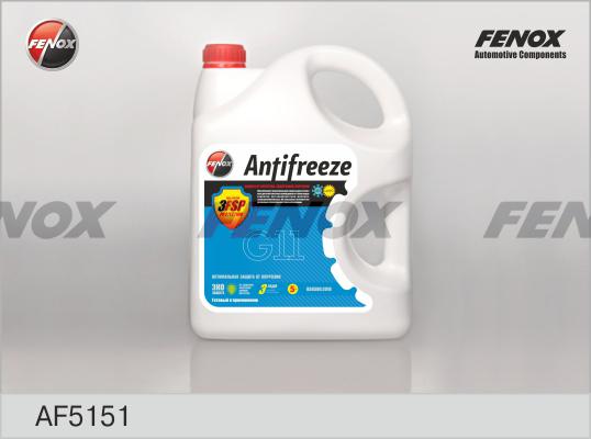Fenox AF5151 - Антифриз FENOX Universal G11 готовый синий 4,2 л AF5151 autosila-amz.com