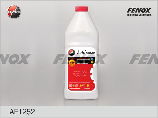 Fenox AF1252 - АНТИФРИЗ 1 кг. готовый/красный/G11 AUDI/SEAT/SKODA/VW/BMW/CHRYSLER/CHEVROLET/DODGE/FIAT/LANCIA autosila-amz.com
