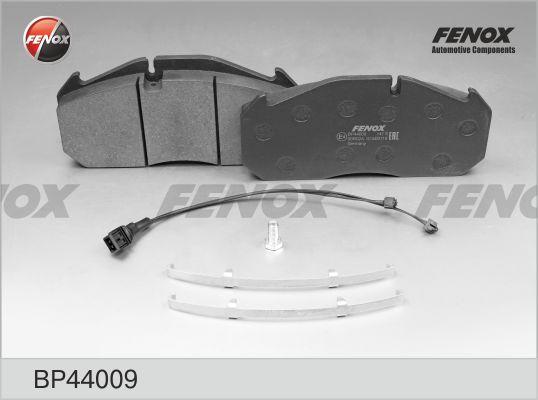 Fenox BP44009 - Тормозные колодки, дисковые, комплект autosila-amz.com