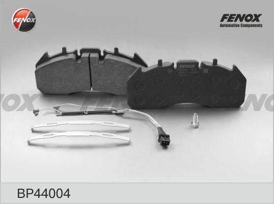 Fenox BP44004 - Тормозные колодки, дисковые, комплект autosila-amz.com