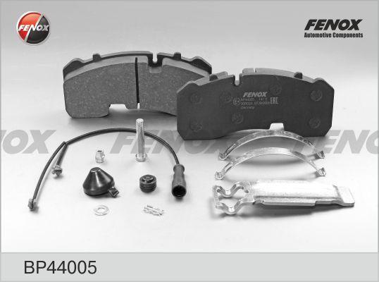 Fenox BP44005 - Тормозные колодки, дисковые, комплект autosila-amz.com