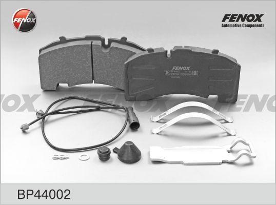 Fenox BP44002 - Тормозные колодки, дисковые, комплект autosila-amz.com