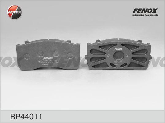 Fenox BP44011 - Тормозные колодки, дисковые, комплект autosila-amz.com