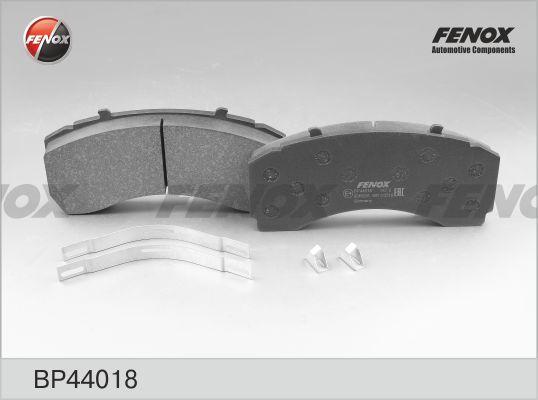 Fenox BP44018 - Тормозные колодки, дисковые, комплект autosila-amz.com
