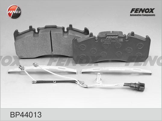 Fenox BP44013 - Тормозные колодки, дисковые, комплект autosila-amz.com