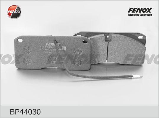 Fenox BP44030 - Тормозные колодки, дисковые, комплект autosila-amz.com