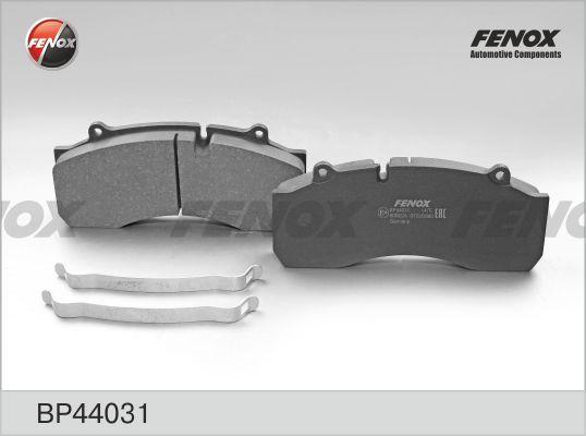 Fenox BP44031 - Тормозные колодки, дисковые, комплект autosila-amz.com