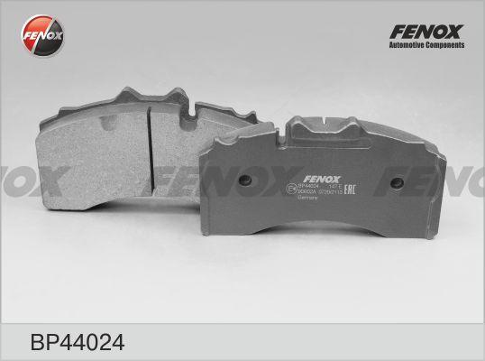 Fenox BP44024 - Тормозные колодки, дисковые, комплект autosila-amz.com