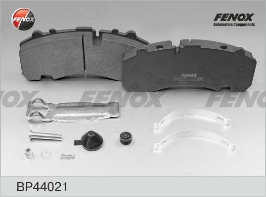 Fenox BP44021 - Тормозные колодки, дисковые, комплект autosila-amz.com