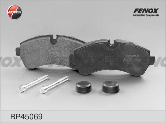 Fenox BP45069 - Тормозные колодки, дисковые, комплект autosila-amz.com