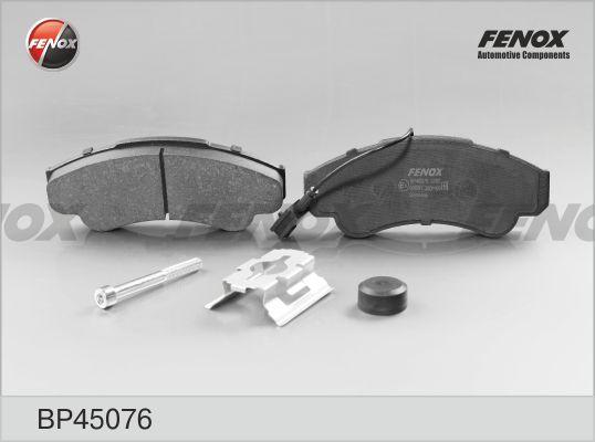 Fenox BP45076 - Тормозные колодки, дисковые, комплект autosila-amz.com