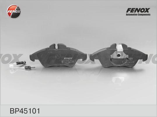 Fenox BP45101 - Тормозные колодки, дисковые, комплект autosila-amz.com