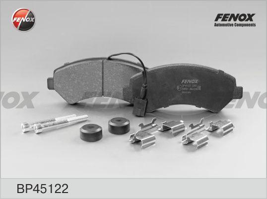 Fenox BP45122 - Тормозные колодки, дисковые, комплект autosila-amz.com