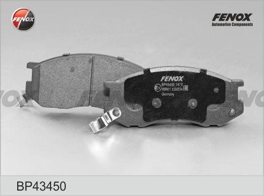 Fenox BP43450 - Тормозные колодки, дисковые, комплект autosila-amz.com