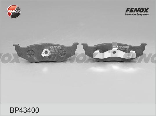 Fenox BP43400 - КОЛОДКИ ТОРМОЗНЫЕ ДИСКОВЫЕ Dodge Stratus 2.4-2.5i V6, Neon 2.0i, 92- Задние autosila-amz.com