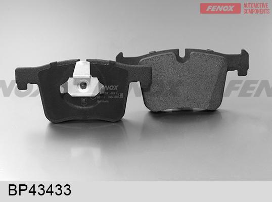 Fenox BP43433 - Тормозные колодки, дисковые, комплект autosila-amz.com