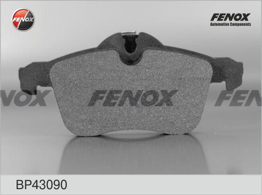 Fenox BP43090 - Тормозные колодки, дисковые, комплект autosila-amz.com