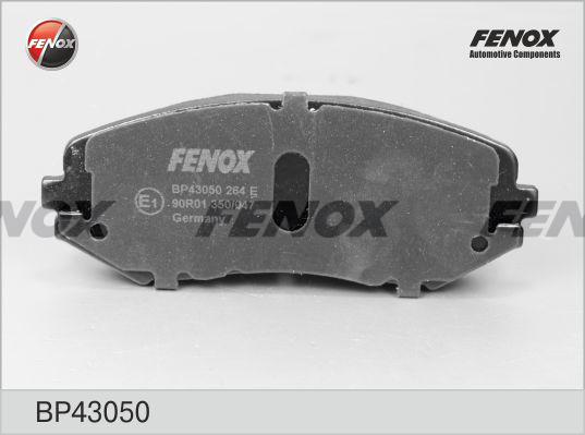 Fenox BP43050 - Тормозные колодки, дисковые, комплект autosila-amz.com