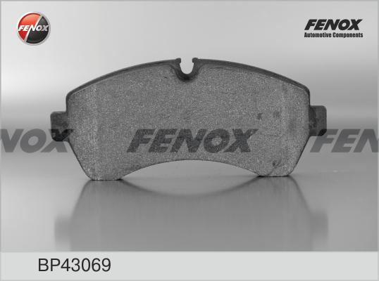 Fenox BP43069 - Тормозные колодки, дисковые, комплект autosila-amz.com