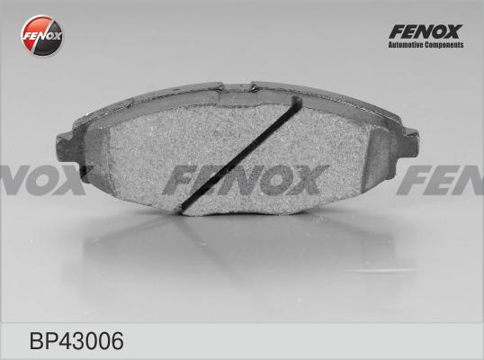 Fenox BP43006 - Тормозные колодки, дисковые, комплект autosila-amz.com