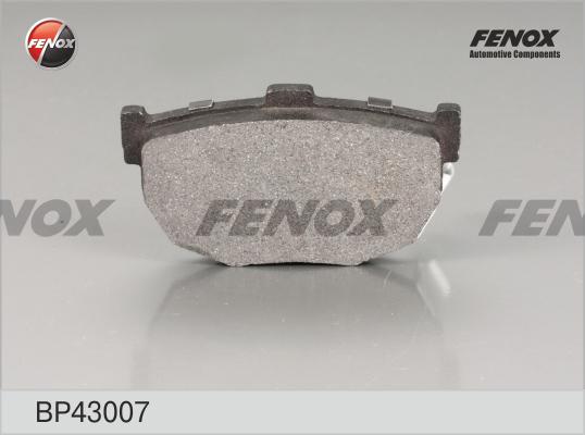Fenox BP43007 - Тормозные колодки, дисковые, комплект autosila-amz.com