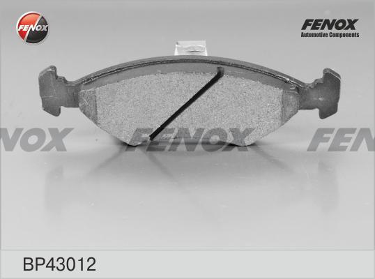 Fenox BP43012 - Тормозные колодки, дисковые, комплект autosila-amz.com