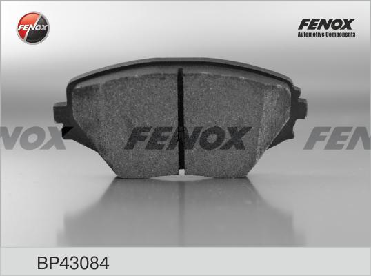 Fenox BP43084 - Тормозные колодки, дисковые, комплект autosila-amz.com
