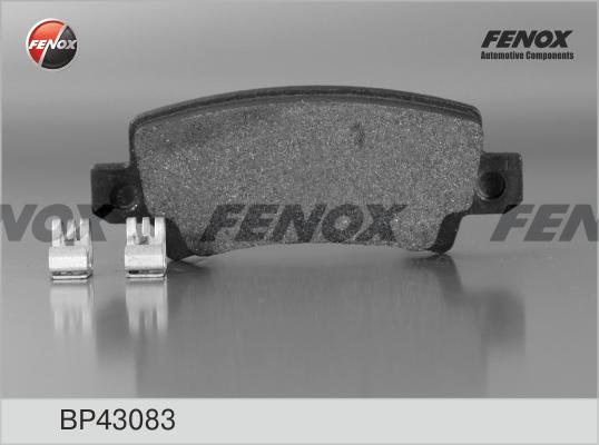 Fenox BP43083 - Тормозные колодки, дисковые, комплект autosila-amz.com