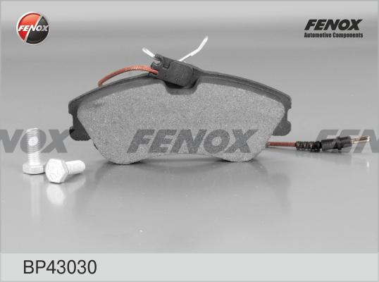 Fenox BP43030 - Тормозные колодки, дисковые, комплект autosila-amz.com