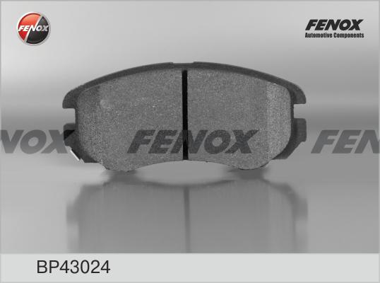 Fenox BP43024 - Тормозные колодки, дисковые, комплект autosila-amz.com